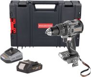 PROCRAFT industrial CD20B-BB accu-slagboormachine 20 V 150 Nm borstelloos + 1x accu 2,0 Ah + oplader + RHINO-gereedschapskoffer