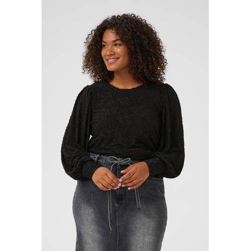 Kaffe Curve Kaffe Kaffe Curve top zwart