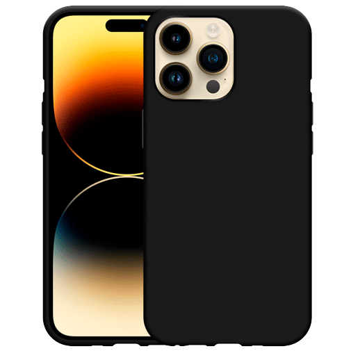 Just in Case TPU Back Cover Zwart Apple iPhone 14 Pro Max