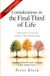 Considerations in the Final Third of Life: Reflections for Living Well, Letting Go and Leaving a Legacy