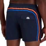 Sundek Stretch Fabric 15 Zwemshort Heren - Navy/Oranje - Maat L