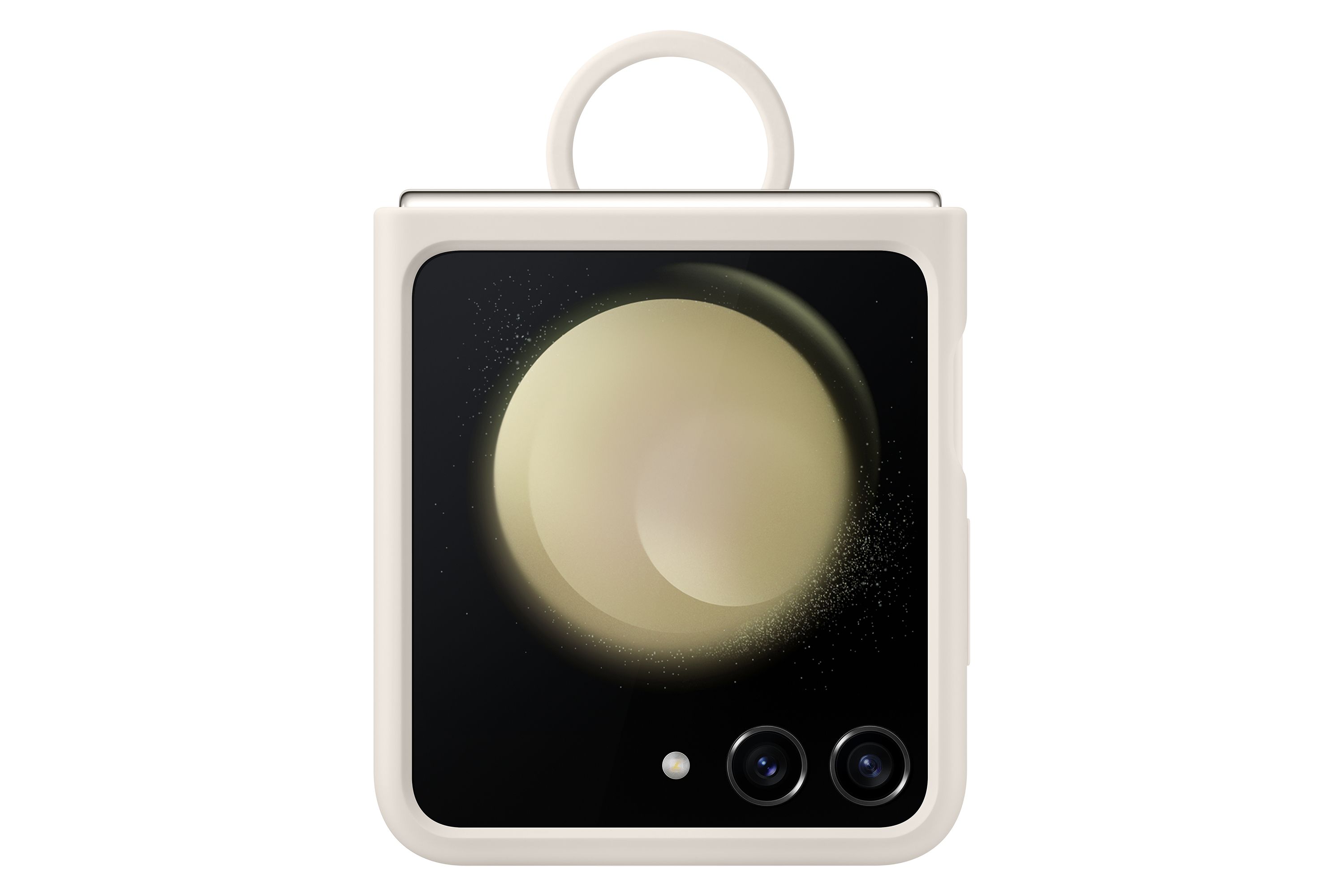 Samsung Galaxy Z Flip5 Silicone Cover - Cream