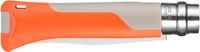 Opinel No. 08 Horizon 3305, Made For The Elements, Satin Stainless Steel, Orange / Sand Polyamide zakmes