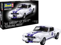 Revell Maquette Voiture - 07736 Shelby Ford Mustang GT 350 R 1966 - Stirling Moss - Plastique - 1:24