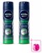 NIVEA MEN 2 x Fresh Sensation Deodorantspray - 150 ml - Voordeelverpakking