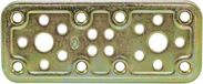 AMIG Bevestigingsplaatje Bichromaat Gouden Staal (120 x 50 mm)