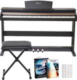 Finesse Digitale Piano - 88 Gewogen Toetsen - met Frame, Pedalen & Kruk - Keyboard Piano - Elektrische Piano - Volwassene & Kind