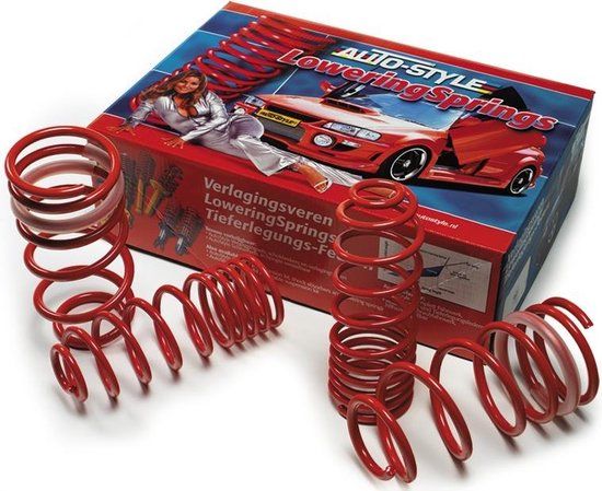 AutoStyle Lowering Springs compatible with Opel Vectra C 1.6/1.8/2.2 5/02- 45/40mm