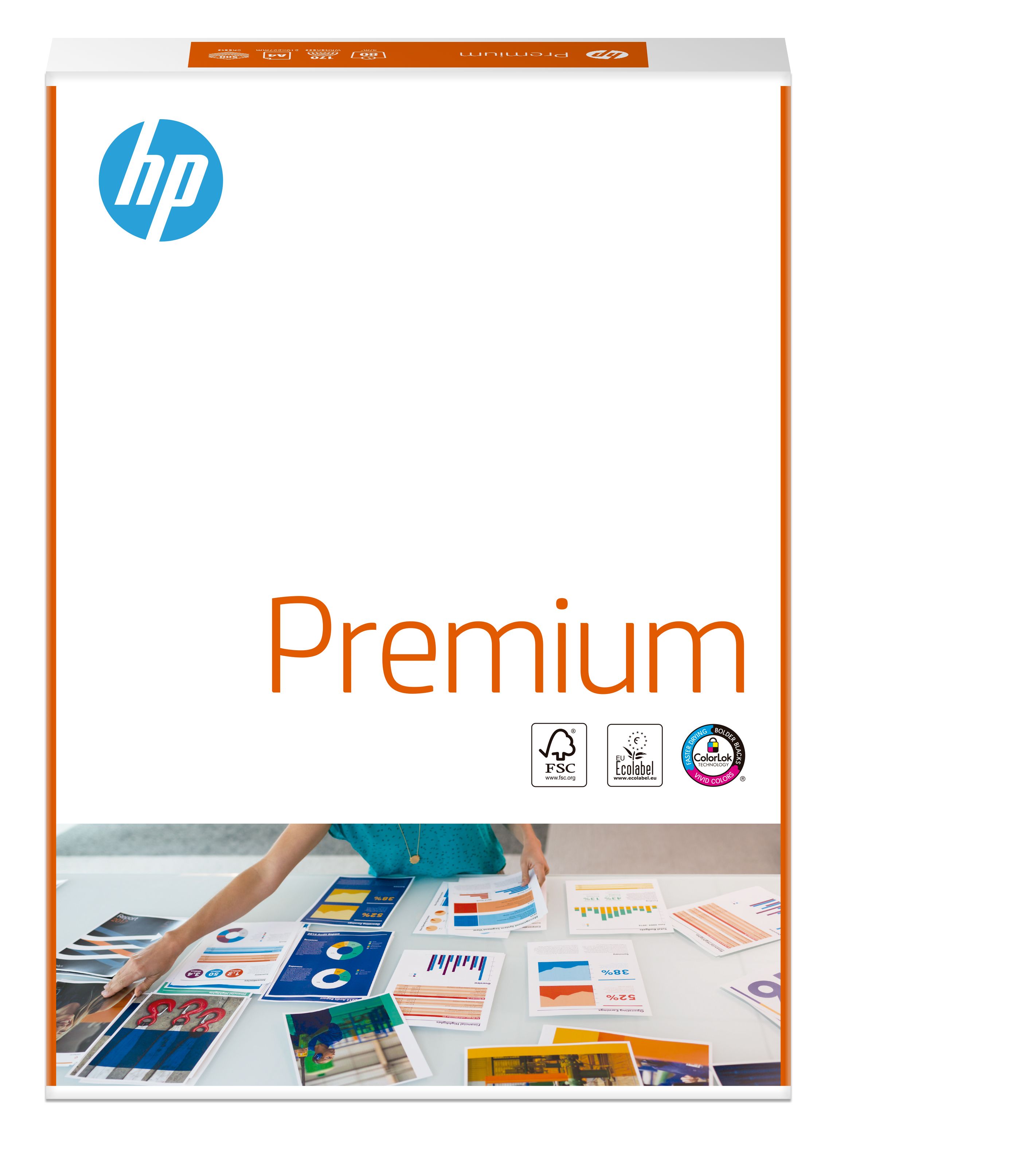 HP Premium 500/A3/297x420 Printerpapier wit