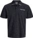 Jack & Jones Logan Inject Polo Heren - Zwart - Maat XXL