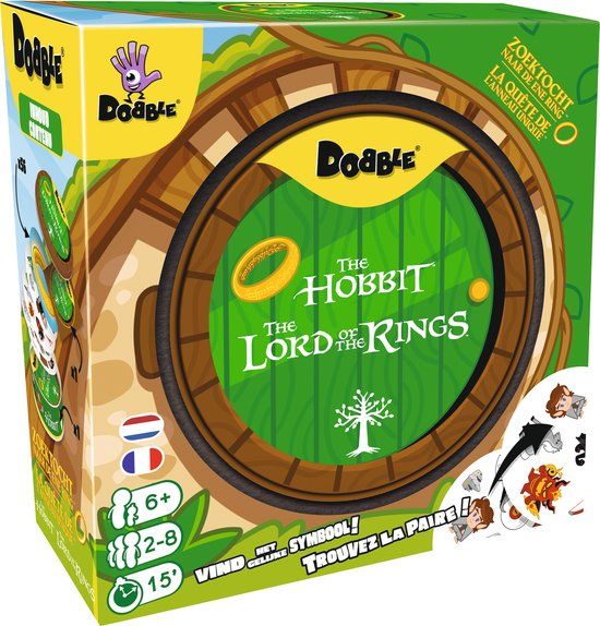 Zygomatic Lord of the Rings Dobble Kaartspel
