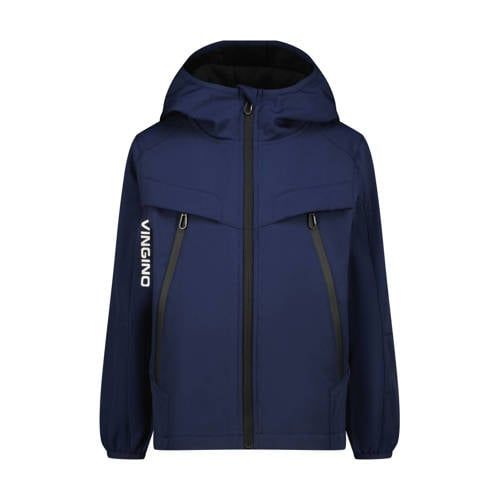Vingino zomerjas donkerblauw Jongens Polyester Capuchon Effen - maat 152