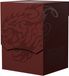 Asmodee Dragon Shield - Deck Shell Blood Red Box