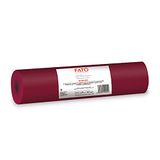 Fato, Tafelloper, stoffen effect, grootte 0,4 x 24 m, op maat gesneden om de 1,20 m, verpakking van 20 lopers, Dry Paper, Airlaid, hoge kwaliteit, kleur bordeaux