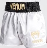 Venum Classic Muay Thai Shorts Wit Zwart Goud - XXL