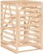 vidaXL Containerberging massief grenenhout groen 84x90x128,5 cm