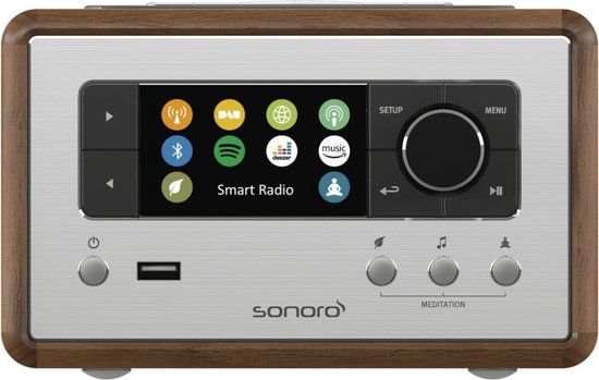 Sonoro Relax - DAB+ & Internet Radio - Walnut