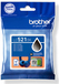 Brother LC521BK Zwart Inktcartridge - Origineel - 1 Stuk