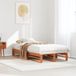 Maison Exclusive - Lit en bois massif sans matelas, brun chaud, 100x200 cm, bois de pin