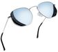 Hexagonale Sonnenbrille mit UV-Schutz