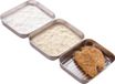Inox Paneerschalenset 3-delig (25 cm x 19 cm x 5 cm)