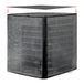 VEVOR Housse de climatiseur extérieur, 91,4 x 91,4 x 101 cm, Couverture de protection climatiseur, Tissu Polyester et Maille PVC, Haut amovible étanche, Taille universelle, Cache pour clim extérieur
