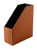 Bureaugarnituren Läufer Bureaugarnituren en bureau-accessoires van leer Staande verzamelaar terracotta
