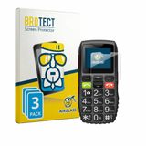 BROTECT Screenprotector 3 Stuks voor artfone C1 Beschermglas Transparant