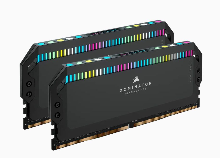 Corsair Dominator Platinum RGB 64GB (2x32GB) DDR5 5600MHz Memory Kit