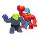 Heroes MOOSE ENTERPRISE PTY LTD Heroes og GOO JIT Versus Pack - Tyro vs. Rockjaw - Stretch Toy voor kinderen vanaf 4 jaar.