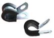 RS PRO Kabelhouder voor schroeven, kabel-Ø 7,94 mm staal zwart 12,7 mm, verpakking van 100 stuks