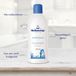 Melkmeisje Bad en Douche Crème Karnemelk - 4 x 1000 ml - Voordeelverpakking
