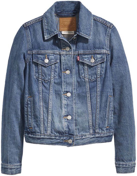 Levi's Original Trucker Jacket - Women's - Blue - Size S - Casual