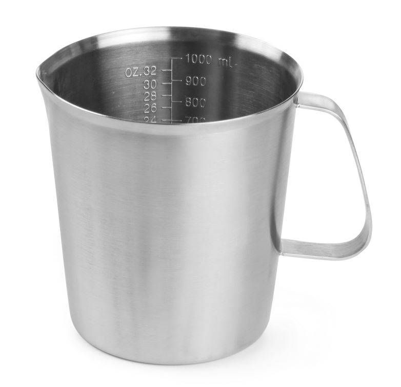 Hendi Maatbeker - van RVS - 1000 ml