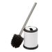 Bath Bliss Toiletborstel en deur - modern compact design - witte afwerking