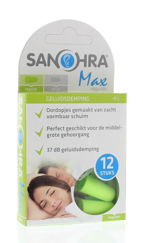Oordop foam max regular 6 paar