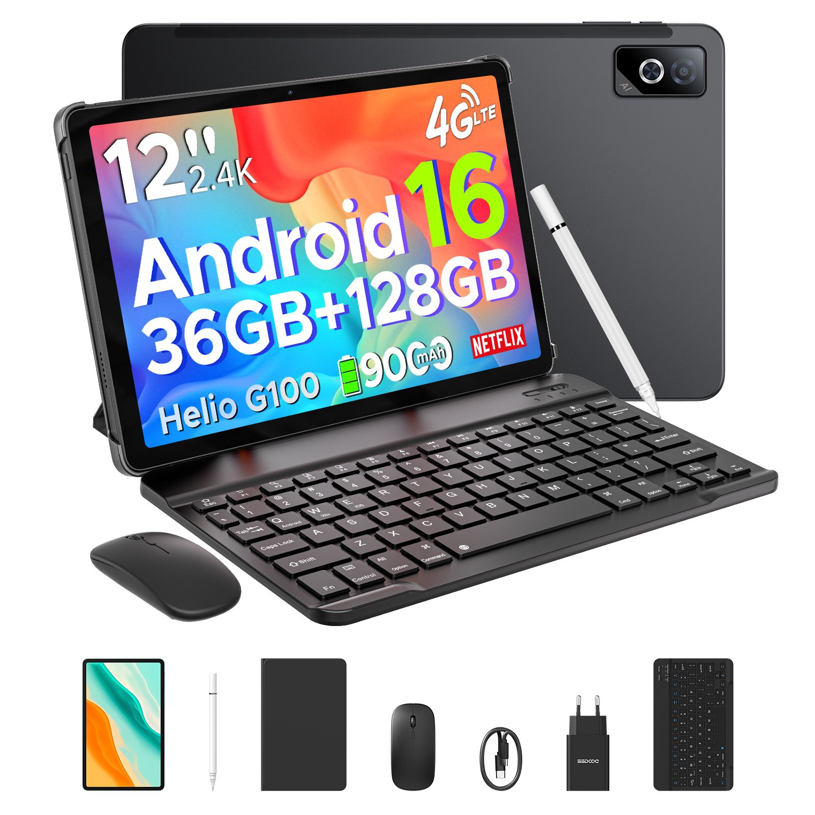 DOOGEE Tab G6 Pro / WiFi / 128GB /