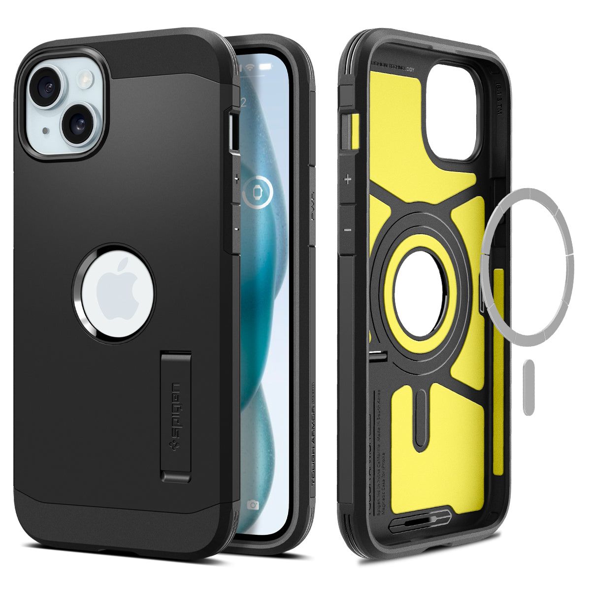Spigen Tough Armor Magfit Case - iPhone 15 - Black