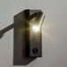 TK Lighting LED wandlamp Enzo hoekig met schakelaar, zwart