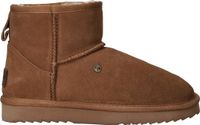 Warmbat Wallaby Suede Boot Dames Laarzen - Cognac