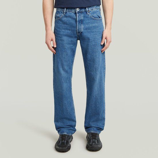 G-Star Dakota Regular Straight Jeans Heren Blauw W38 x L34