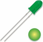 Quadrios 2111O158 Bedrade LED Geel-groen Rond 5 mm 700 mcd 30 ° 20 mA 2 V