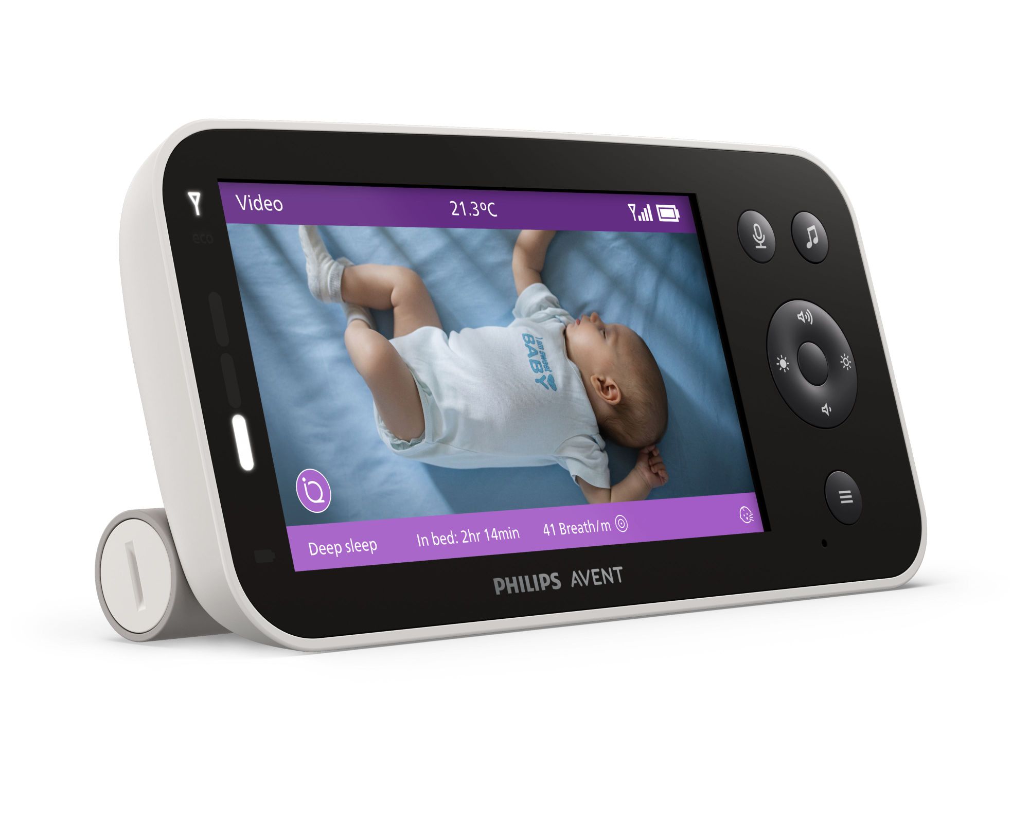 Philips Avent Premium Connected Baby Monitor SCD971/26 - Babyfoon met Camera - Silk White