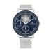 Tommy Hilfiger Heren Analoog Quartz Horloge met Roestvrij Stalen Band 1710609, marineblauw, armband