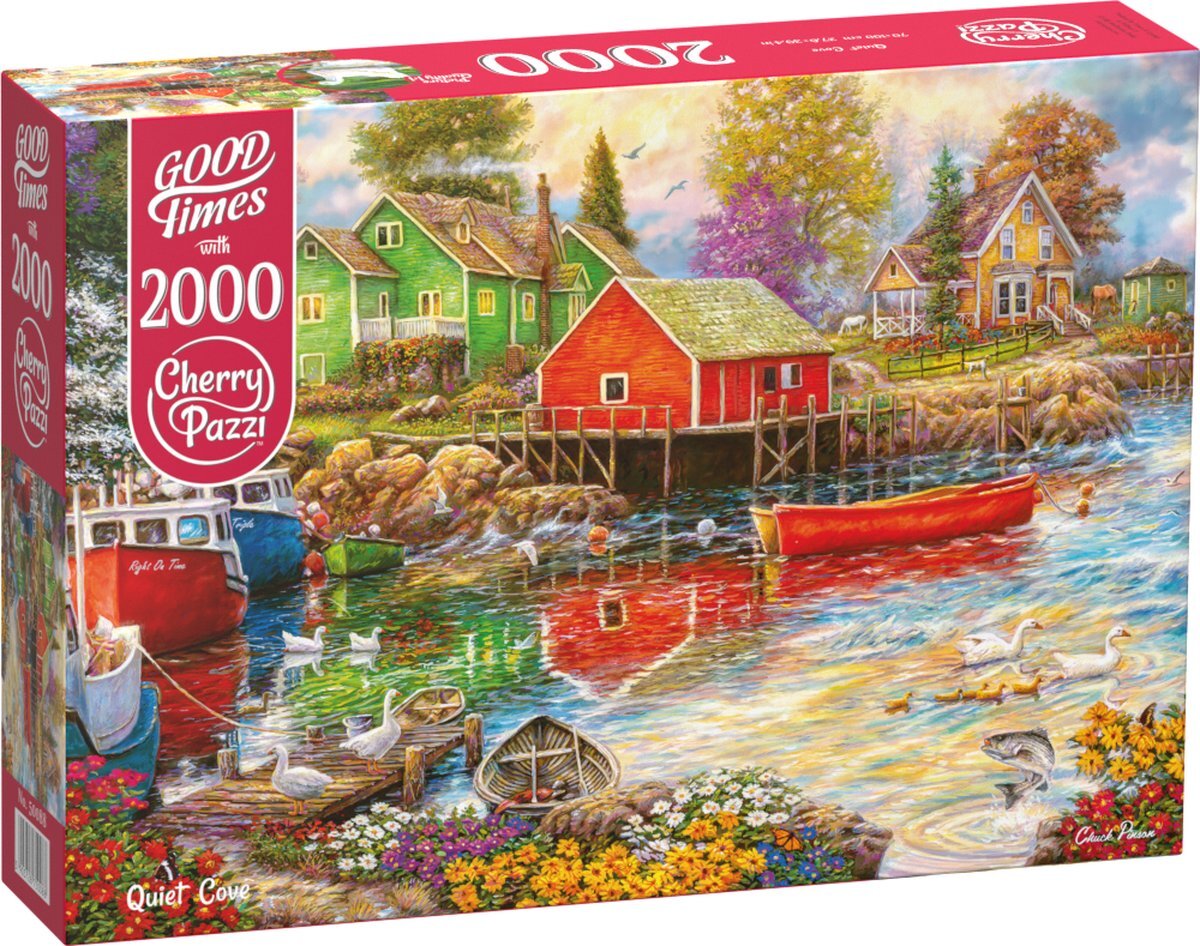 Cherrypazzi Quiet Cove Puzzel 2000 Stukjes