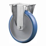 BS Roues Roue Polyuréthane bleu Ø 80 mm 125 kg
