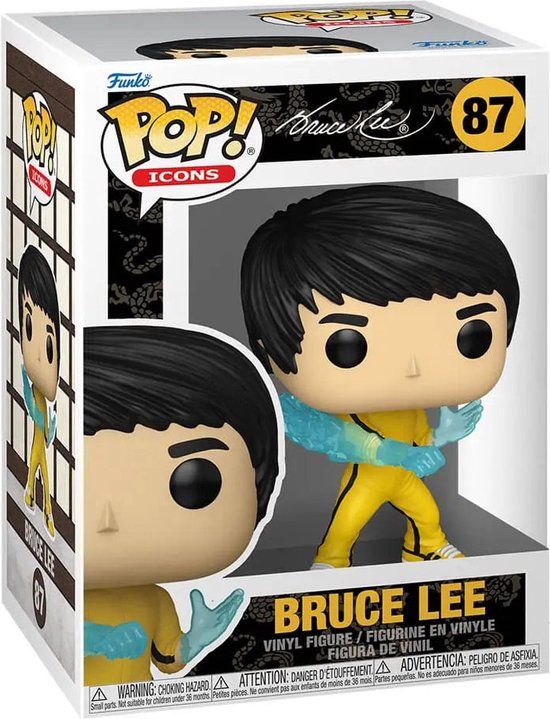 Funko Pop Icons: Bruce Lee #87
