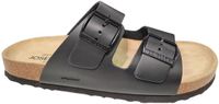 JOSEF SEIBEL Josef 01 Leren Heren Slippers - Zwart - 50