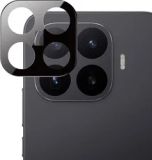 Rosso Camera Protector Geschikt voor Xiaomi 17T Pro - Lens Bescherming - Case Friendly - Ultra Dun Glas - Zwart