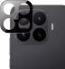 Rosso Camera Protector Geschikt voor Xiaomi 17T Pro - Lens Bescherming - Case Friendly - Ultra Dun Glas - Zwart
